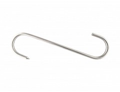 Hák řeznický na maso NEREZ SS 304  průměr 5/160mm