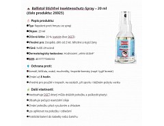 Repelent proti komárům 20ml, Stichfrei BALLISTOL 26925