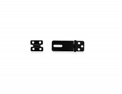 Petlice MINI 50x20x1,2mm ČERNÝ LAK