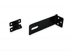 Petlice MINI 125x38x2mm ČERNÝ LAK