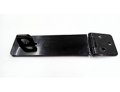 Petlice MINI 125x38x2mm ČERNÝ LAK