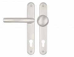 Kování V10 klika+ koule otočná FAB 90 Nerez Mat "AKČNÍ CENA BEZ SLEVY"