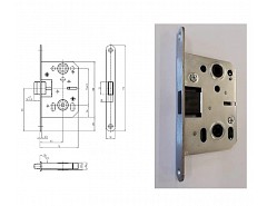 Magnetický zámek K042 75/45 WC P/L čelo nerez