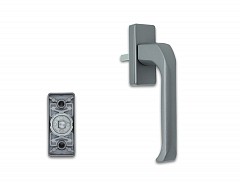 Klika okenní hliníková 7/35 imitace NEREZ F9