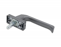 Klika okenní hliníková 7/35 imitace NEREZ F9