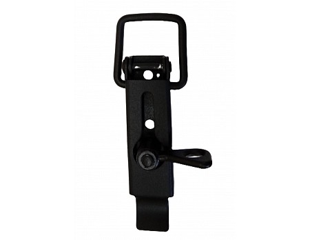 15029 uzávěr bednový s obrtlíkem černý mat