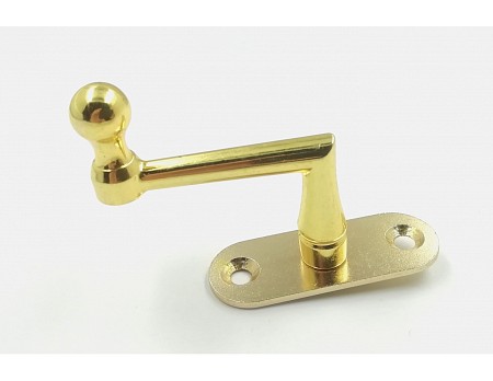 OBRTLÍK S KULIČKOU 25mm MOSAZ