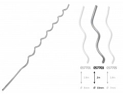 Podpěra rajčat - spirála 10x2000 ZN