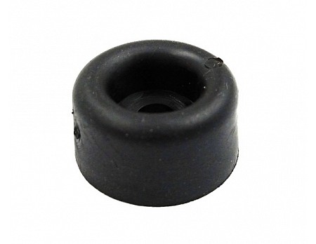 Gumová zarážka pr.20mm, v.10mm ČERNÁ
