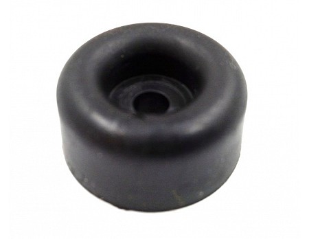 Gumová zarážka pr.24mm, v.11mm ČERNÁ