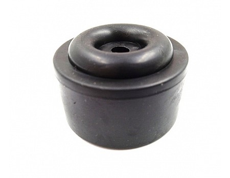 Gumová zarážka pr.40mm, v.25mm ČERNÁ