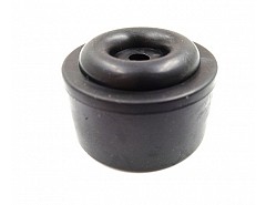 Gumová zarážka pr.40mm, v.25mm ČERNÁ