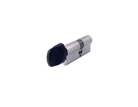 Vložka  EVVA G330 31+36K Ni 5kl.+ knoflík FK černý mat.