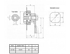 Zámek KOMBI 3 - 01.133 (jaz.01.071, L45)