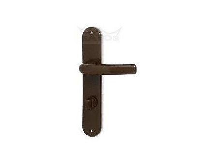 Dveř.kování HOLAR KLASIK 72/WC - HNĚDÁ K03