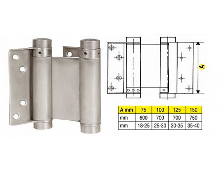 Pružinový závěs 36/150 Ni F1-107036