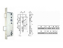 EUROELZET D69xCF-92/35/8+3,24x245 ( Euro - PVC)