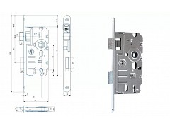 Zámek K240 OK 72/70  P PBzn