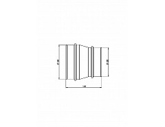 RK redukce 125/150