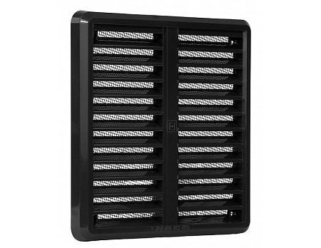Větrací mřížka se síťovinou - krytka 150x150 antracit RAL 7016