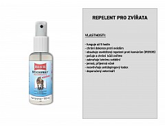Repelent proti komárům a klíšťatům pro zvířata, pumpovací sprej 100 ml, BALLISTOL 26833