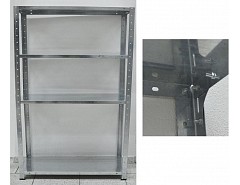 Regál policový 700x300x1370mm/4police pzn "AKČNÍ CENA BEZ SLEVY"