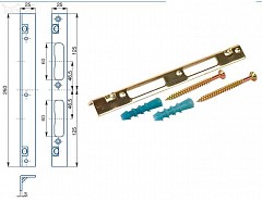 Protiplech K 194 BZn bezp.univerzál