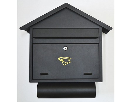 Poštovní schránka SDP-6 černá matná 470x500x110mm