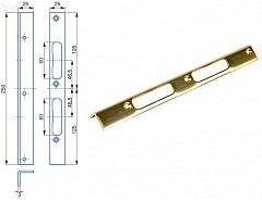 Protiplech K-195 žZn bezp.univerzál