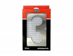 Číslice "3" fasádní 150mm NEREZ