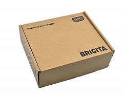 BRIGITA dělené kování OK Černý Mat