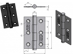 Závěs dveřní KZ 60 Zn modrý TKZ č.8260053A