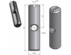 Válečková matice M6-10x/40/20 č.8682000A