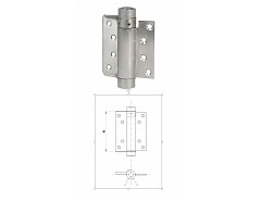 Pružinový závěs s jednou pružinou 29/75 Ni  F1-102029N max 15kg/1 pár