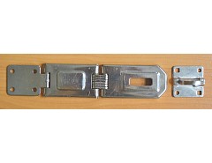 Petlice dvojdílná 160mm BZn