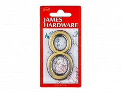 Číslice "8" na dveře NZ 75mm Bronz