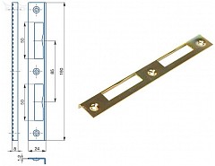 Protiplech K-192 Žlutý zinek uni.(50ks)