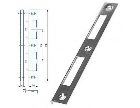 Protiplech K-192 BZn uni.(50ks)