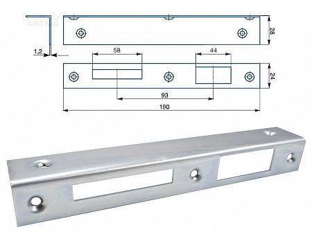 Protiplech BZn 1/1 ''P'' (50ks)