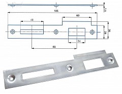 Protiplech BZn 2/2 ''P'' (50ks)