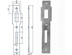 Protiplech G 222 Bzn