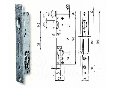 Zámek Titan 821/17 váleček dorm 16,5, hl.29