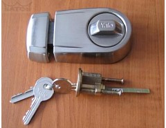 Přídavný zámek YALE Y2t Ni-SATIN (001899) vč. vložky 3kl.