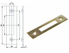 2634 PROTIPLECH 2/2 žlZN 50KS