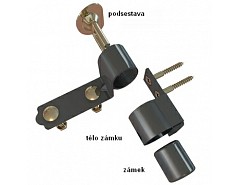 ND-podsestava krytky závory 230+  51613