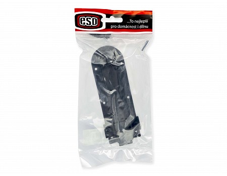Zástrč AGS 100mm lak.ČERNÁ s protipl. [BLI] 012911 ESO