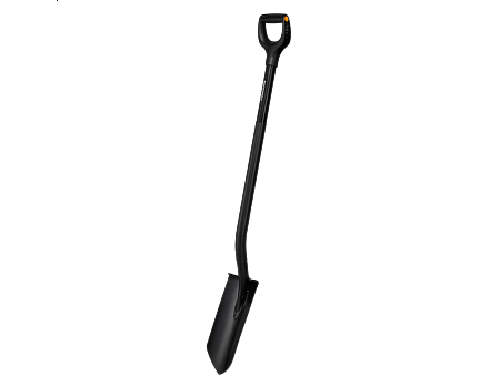 1066709 Rýč Ergonomic PRO drenážní, černý