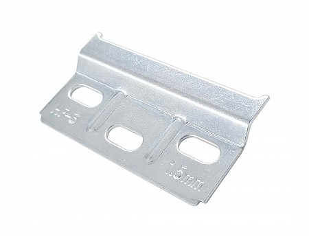 Závěsný plech k rektifikačnímu kování univerzální 63x34mm