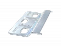 Závěsný plech k rektifikačnímu kování univerzální 63x34mm