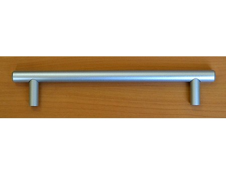 HRAZDA úchytka 12/736/850mm stříbrný komaxit "AKČNÍ CENA BEZ SLEVY"